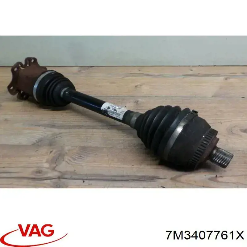 Semieixo (acionador) dianteiro esquerdo VAG 7M3407761X preço, a partir de 37,76 USD