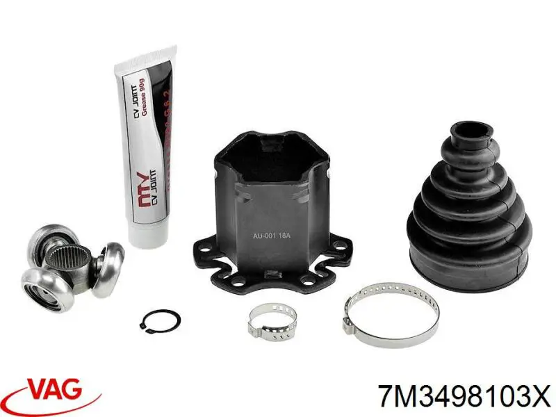 Compre 7M3498103X VAG Junta homocinética interna dianteira