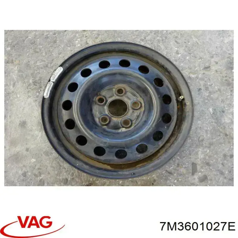 Discos de roda de aço (estampados) VAG 7M3601027E preço, a partir de 80,16 USD