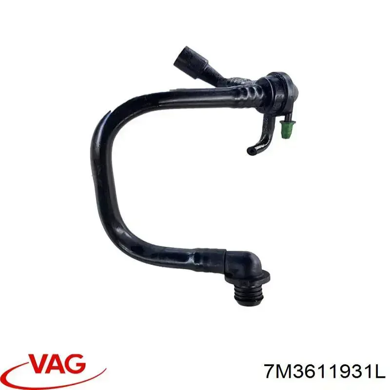 Mangueira (cano derivado) de bomba de vácuo VAG 7M3611931L preço, a partir de 91,70 USD