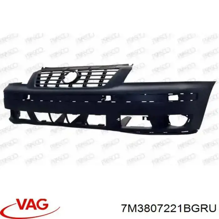 7M3807221BGRU VAG Pára-choque dianteiro