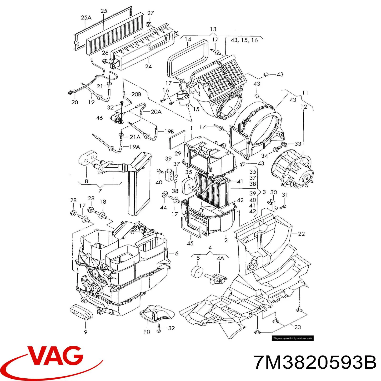 7M3820593B VAG 
