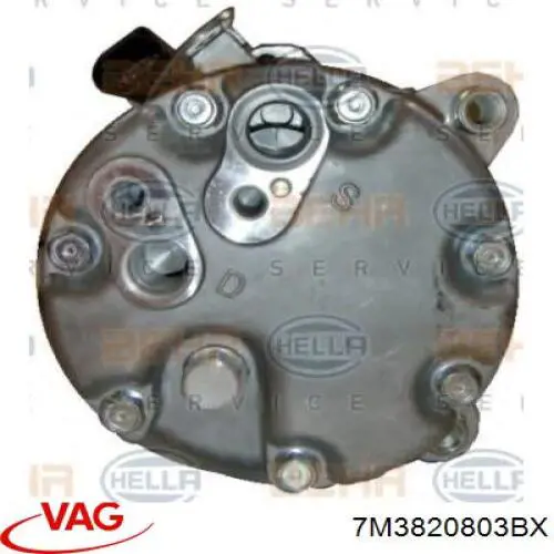 Compressor de aparelho de ar condicionado VAG 7M3820803BX preço, a partir de 62,99 USD