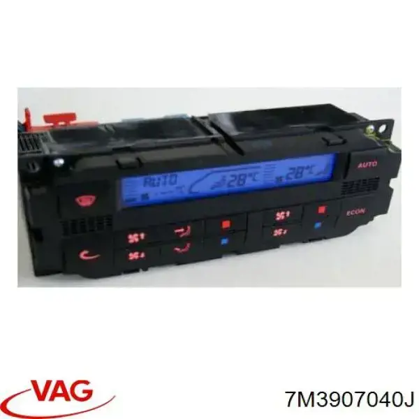 Unidade de controlo dos modos de aquecimento/condicionamento VAG 7M3907040J preço, a partir de 117,48 USD