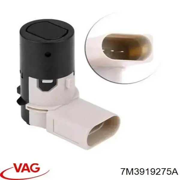 Sensor traseiro de sinalização de estacionamento (sensor de estacionamento) VAG 7M3919275A preço, a partir de 54,08 USD