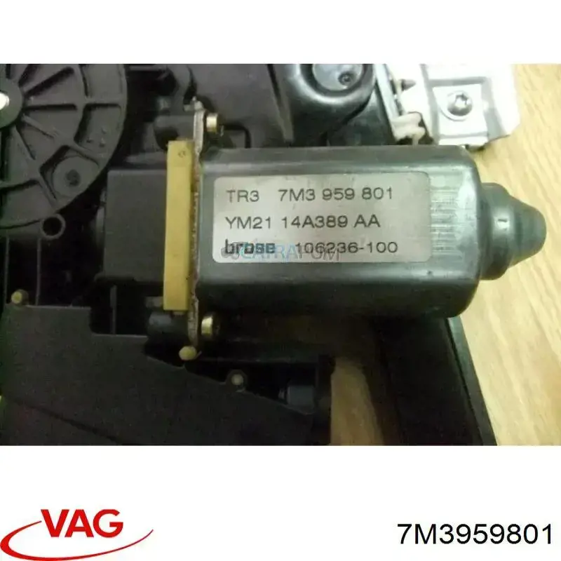 Motor de acionamento de vidro da porta dianteira esquerda VAG 7M3959801 preço, a partir de 114,27 USD
