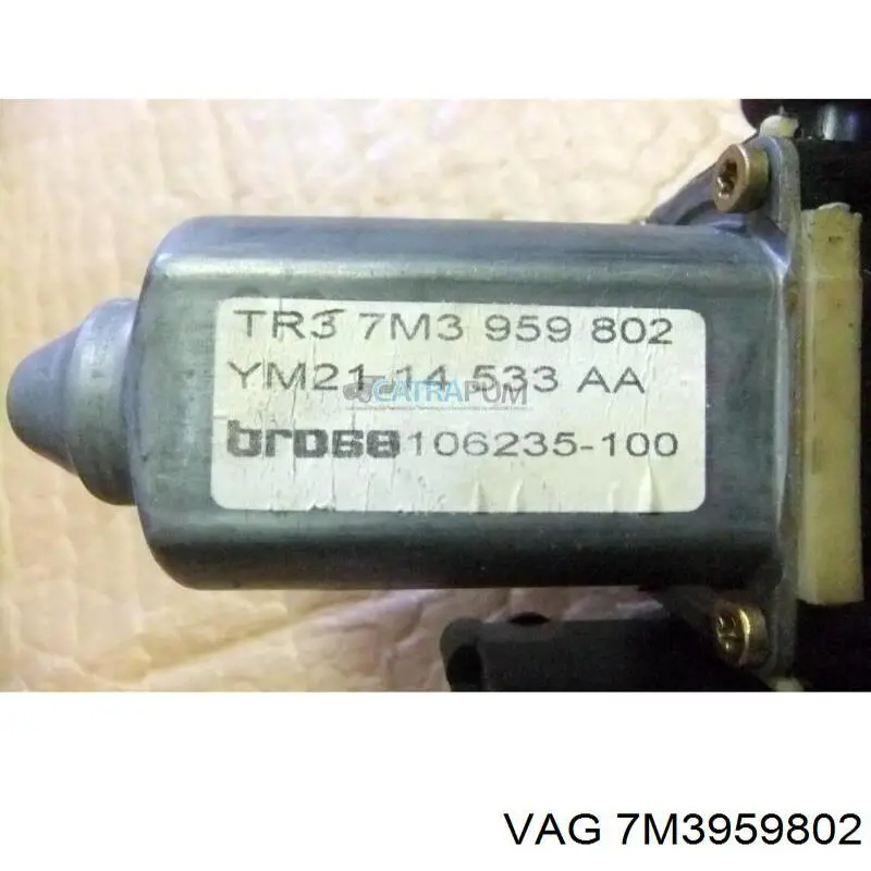 Compre 7M3959802 VAG Motor de acionamento de vidro da porta dianteira direita