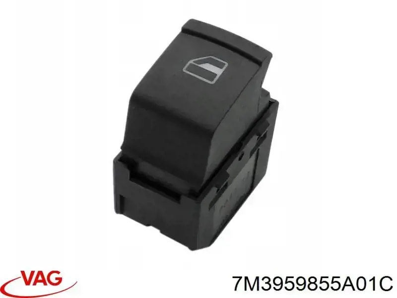 Botão dianteiro direito de ativação de motor de acionamento de vidro VAG 7M3959855A01C preço, a partir de 11,49 USD