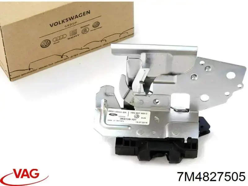 Fecho de tampa de porta-malas (de 3ª/5ª porta traseira) VAG 7M4827505 preço, a partir de 62,98 USD