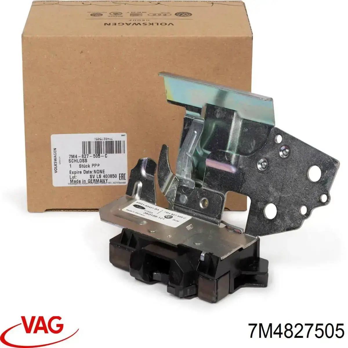 Compre 7M4827505 VAG Fecho de tampa de porta-malas (de 3ª/5ª porta traseira)