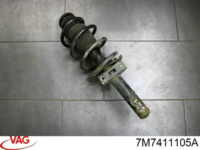 Mola dianteira VAG 7M7411105A preço, a partir de 138,65 USD