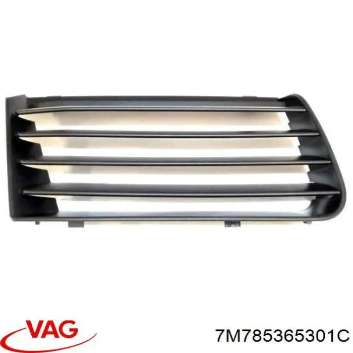 7M785365301C VAG Grelha do radiador esquerda