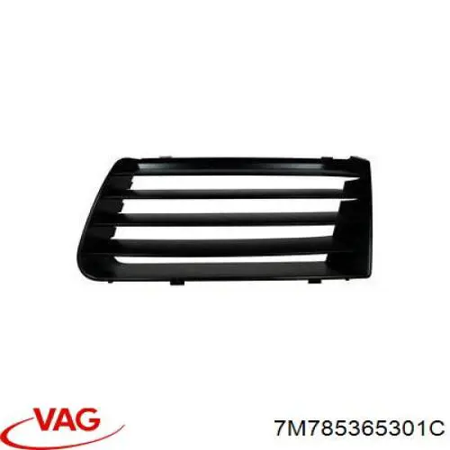 Compre 7M785365301C VAG Grelha do radiador esquerda