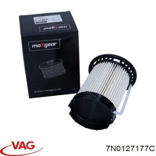 Filtro de combustível VAG 7N0127177C preço, a partir de 21,71 USD