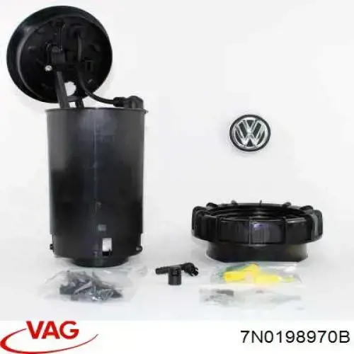 7N0198970B VAG Elemento de aquecimento de bomba de ureia Ad blue