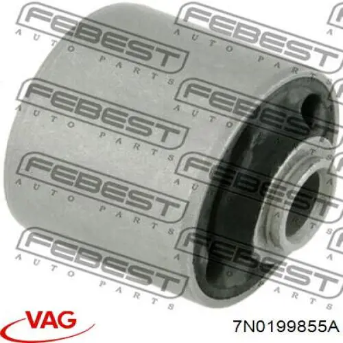 Coxim (suporte) traseiro de motor VAG 7N0199855A preço, a partir de 29,25 USD