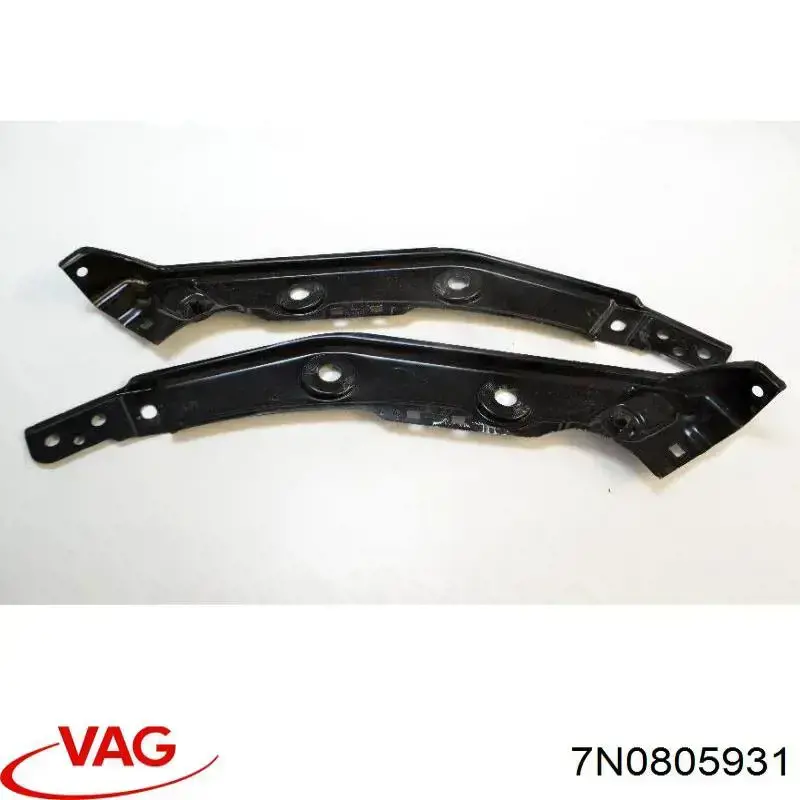 Compre 7N0805931 VAG Suporte esquerdo do radiador (painel de montagem de fixação das luzes)