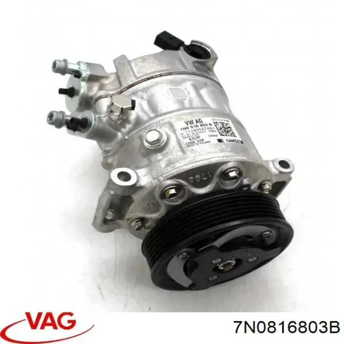 7N0816803B VAG Compressor de aparelho de ar condicionado