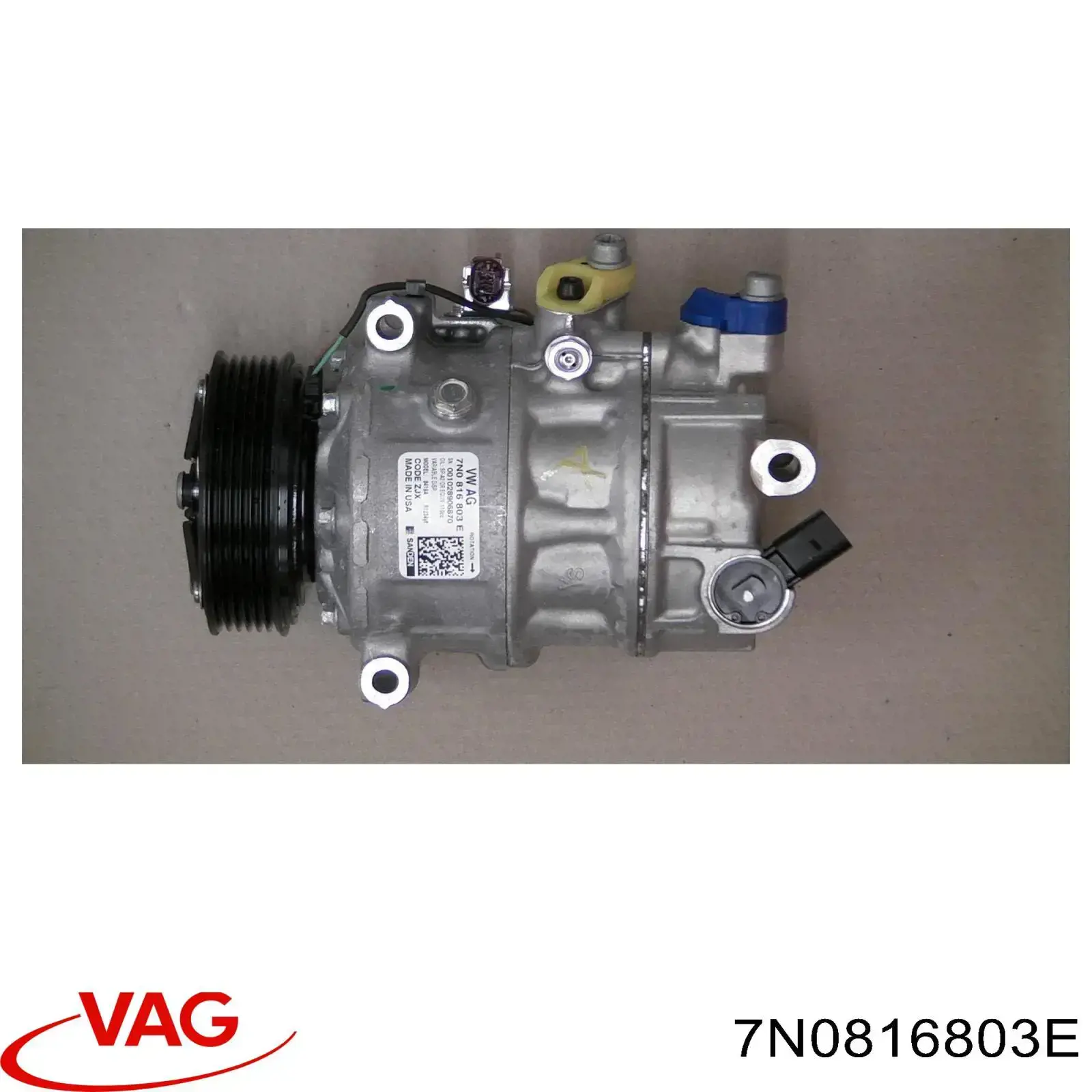 890755 Nissens Compressor de aparelho de ar condicionado