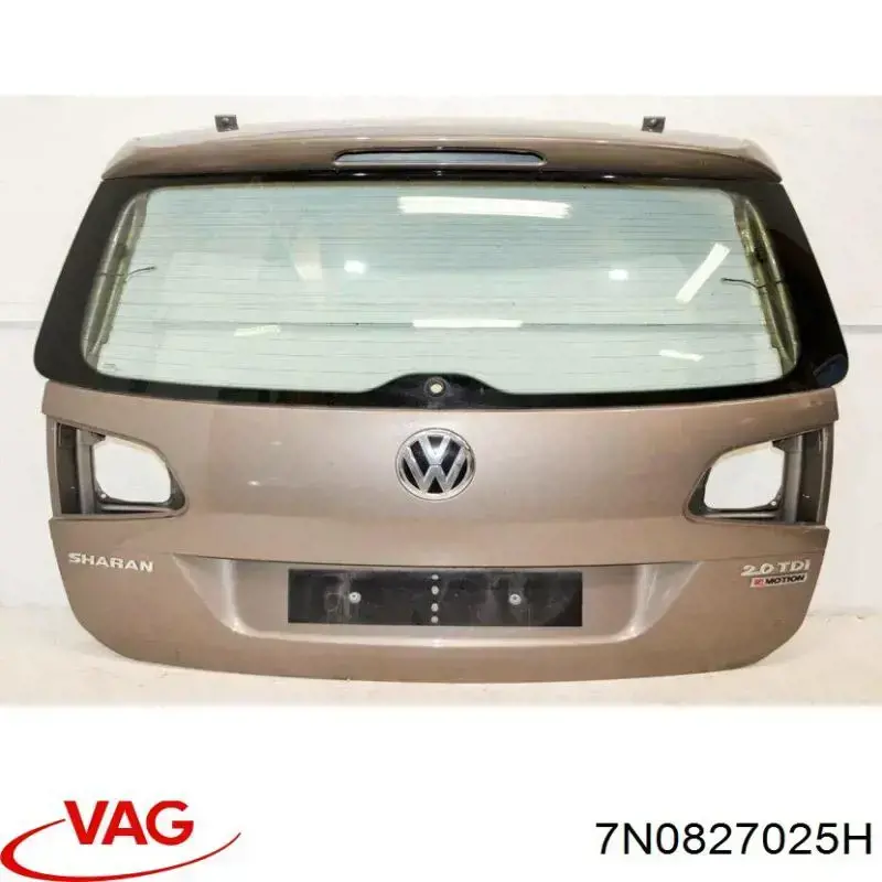 Porta traseira (3ª/5ª porta-malas (tampa de alcapão) VAG 7N0827025H preço, a partir de 882,21 USD
