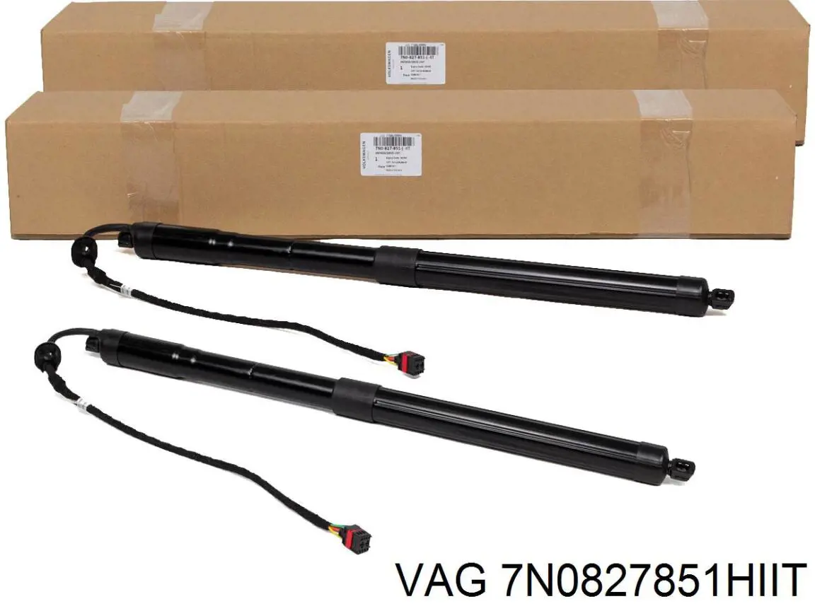 Amortecedor de tampa de porta-malas (de 3ª/5ª porta traseira) VAG 7N0827851EIIT preço, a partir de 100,64 USD