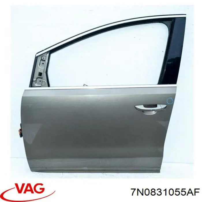 7N0831055AF VAG Porta dianteira esquerda