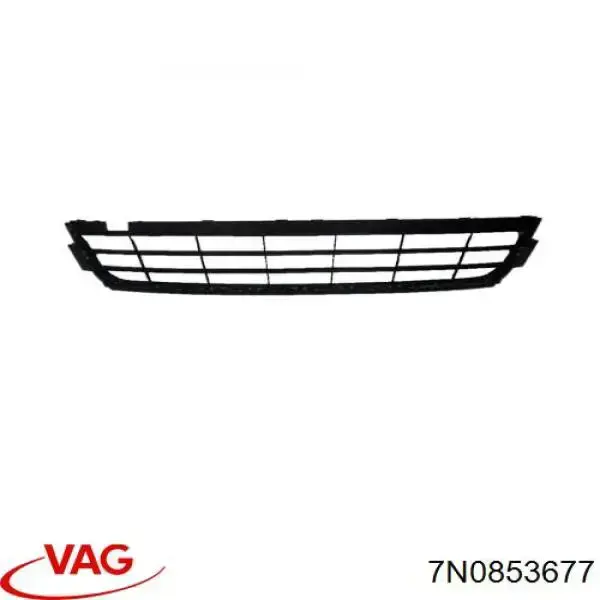 Grelha central do pára-choque dianteiro VAG 7N0853677A9B9 preço, a partir de 64,09 USD