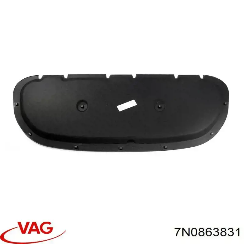 7N0863831 VAG Isolamento de ruído da capota