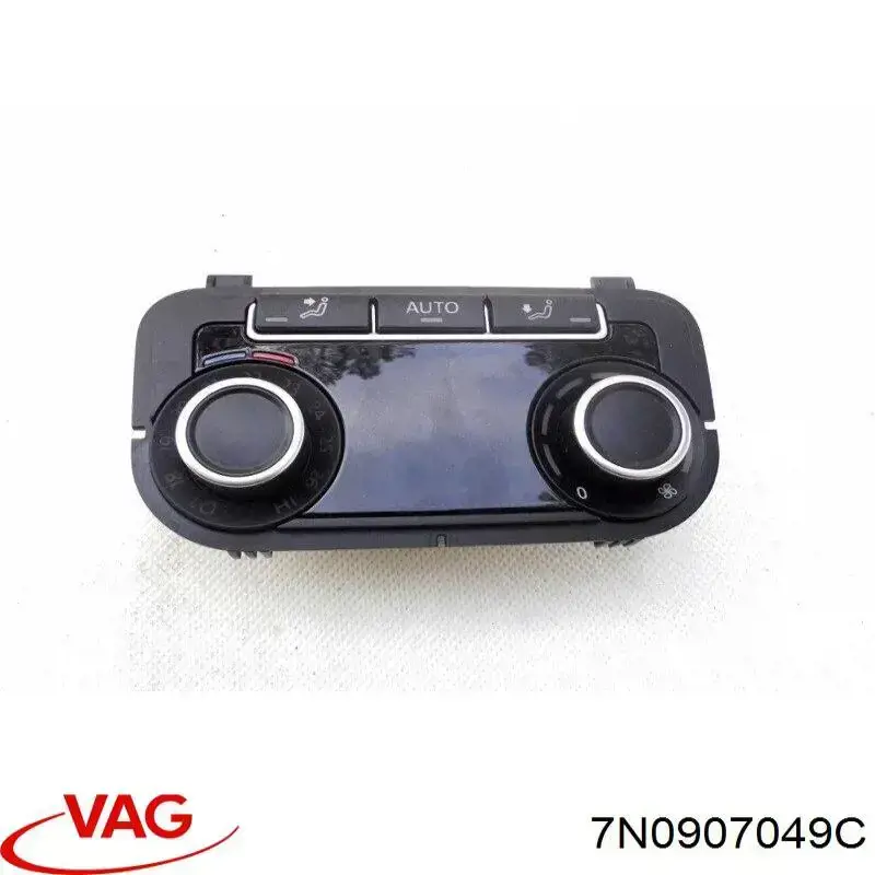 7N0907049C VAG Unidade de controlo dos modos de aquecimento/condicionamento