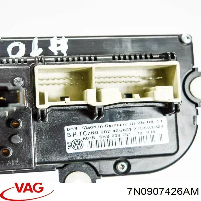 7N0907426AM VAG Unidade de controlo dos modos de aquecimento/condicionamento