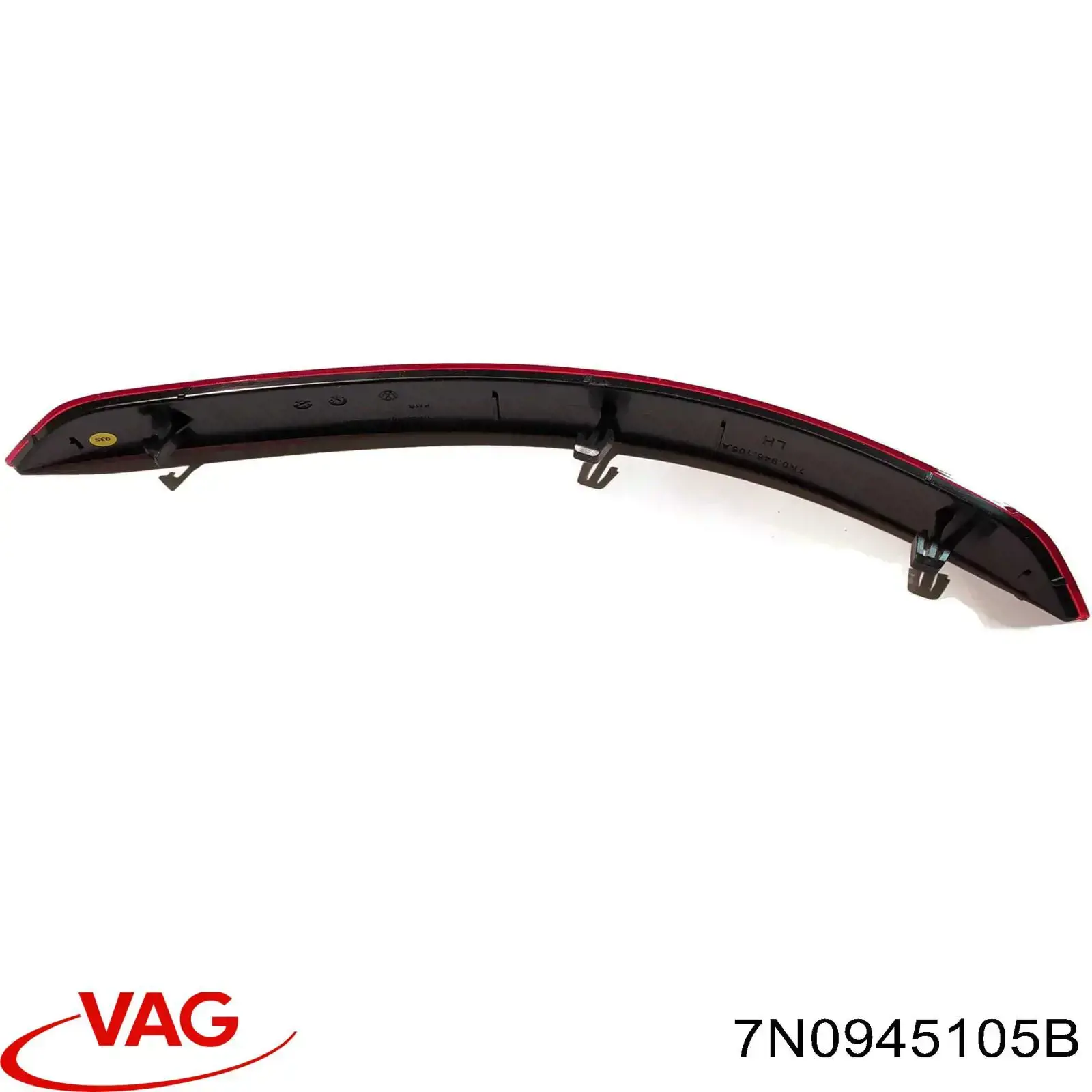 Compre 7N0945105B VAG Retrorrefletor (refletor) do pára-choque traseiro esquerdo