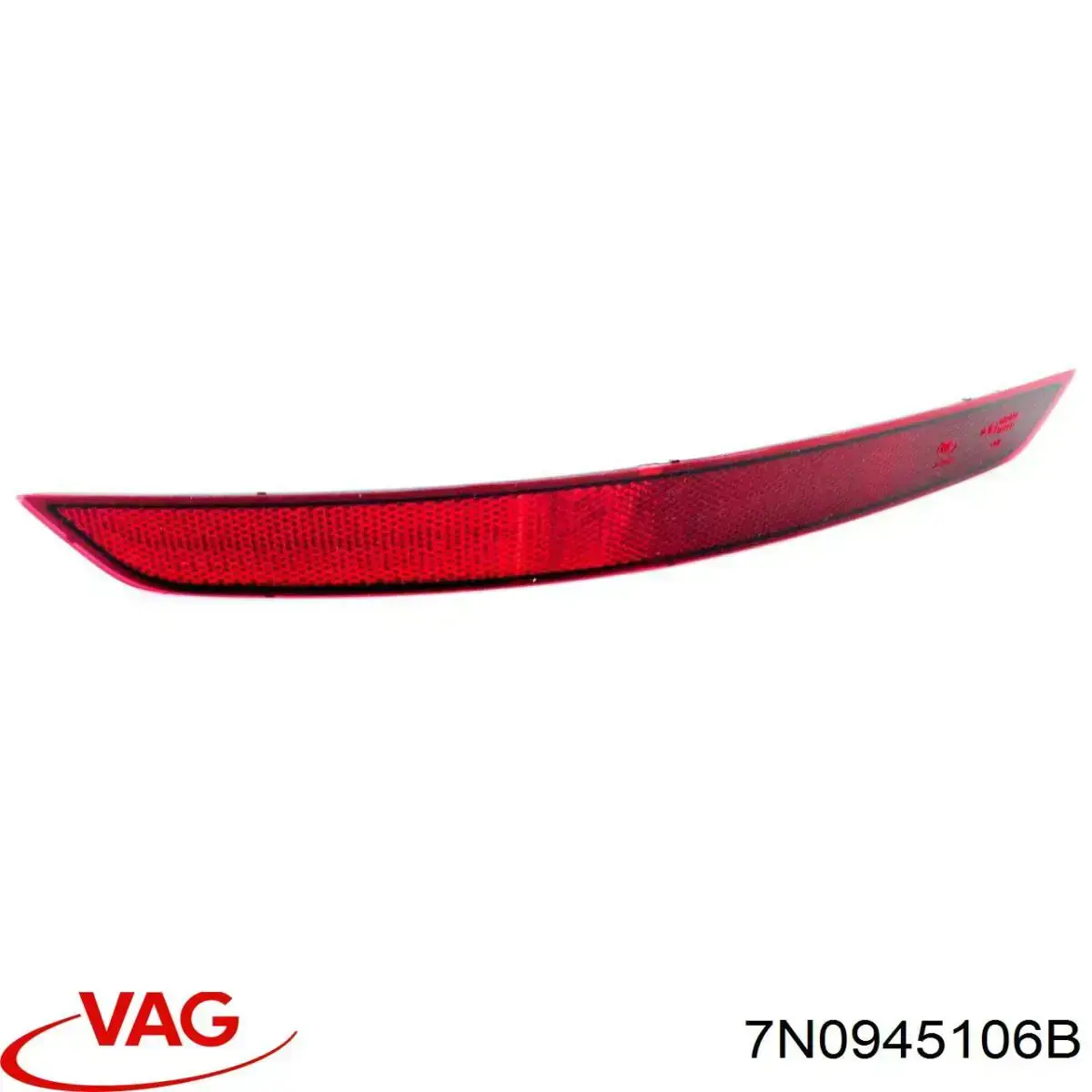 Retrorrefletor (refletor) do pára-choque traseiro direito VAG 7N0945106B preço, a partir de 22,29 USD