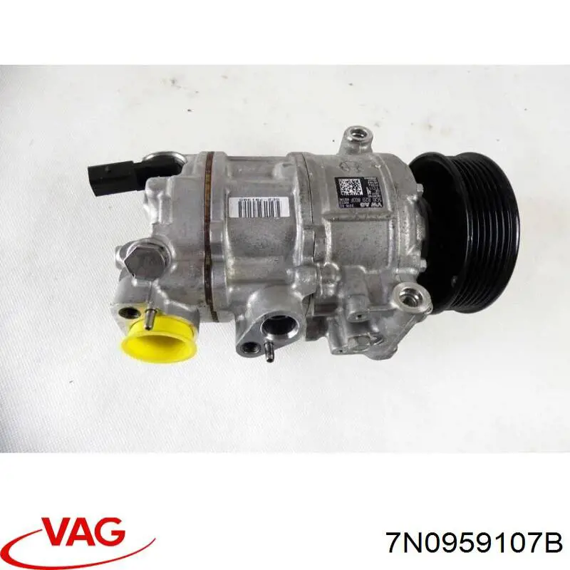 7N0959107A VAG Módulo de direção (Centralina eletrônica) de abertura de tampa de porta-malas (de 3ª/5ª porta traseira)