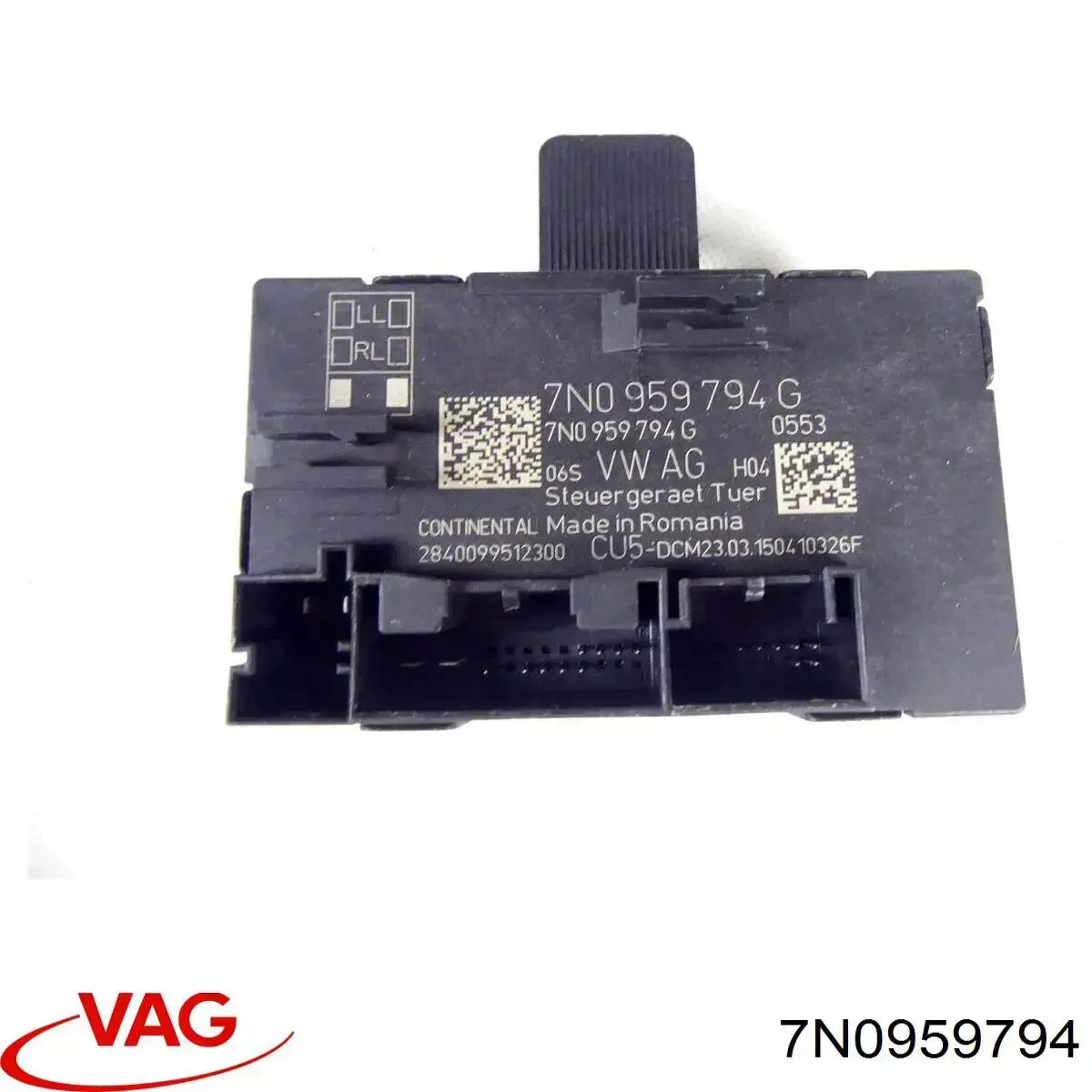 Módulo de conforto da porta traseira VAG 7N0959794 preço, a partir de 80,16 USD
