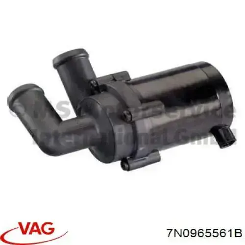 Compre 7N0965561B VAG Bomba de água (bomba) de esfriamento, adicional elétrica