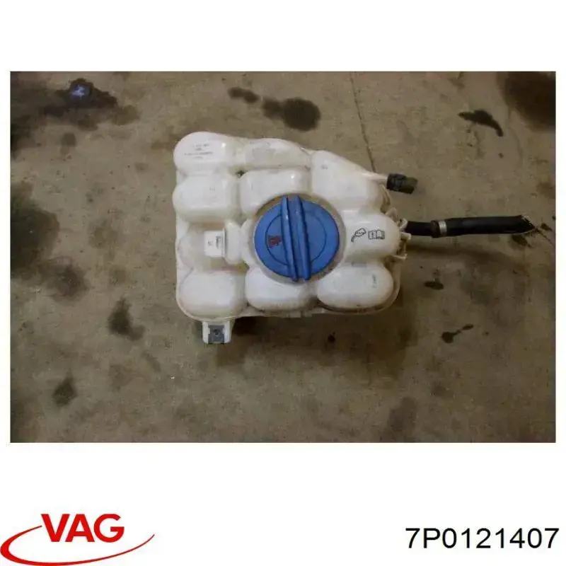 7P0121407 VAG Tanque de expansão do sistema de esfriamento