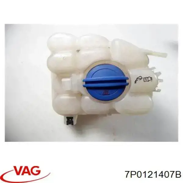 7P0121407B VAG Tanque de expansão do sistema de esfriamento