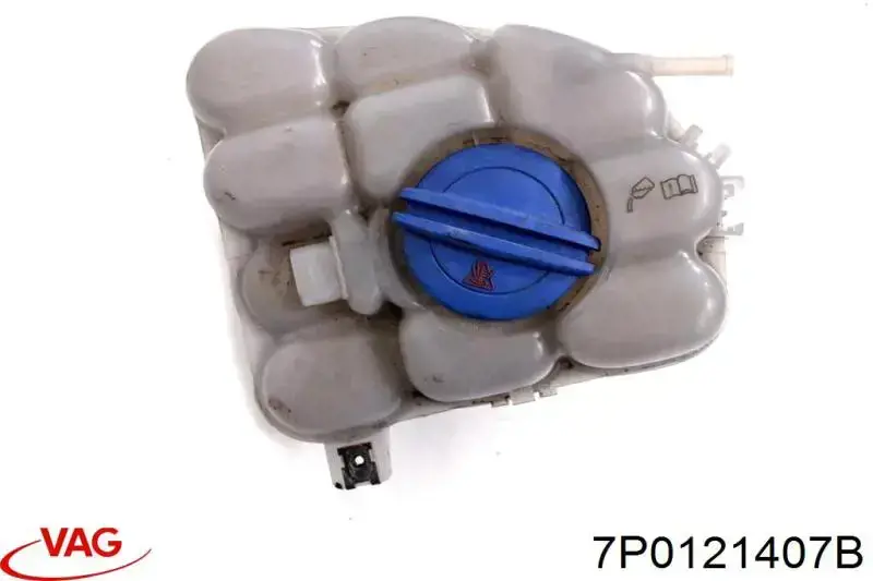 Compre 7P0121407B VAG Tanque de expansão do sistema de esfriamento