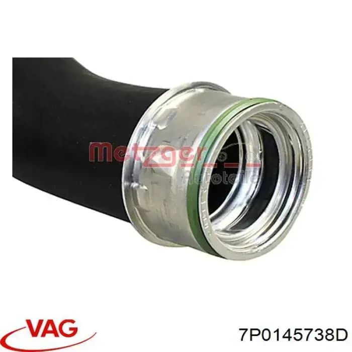 Compre 7P0145738D VAG Mangueira (cano derivado) de intercooler