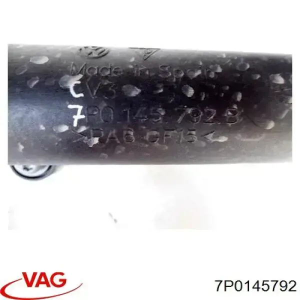 Mangueira (cano derivado) de intercooler VAG 7P0145792 preço, a partir de 270,29 USD