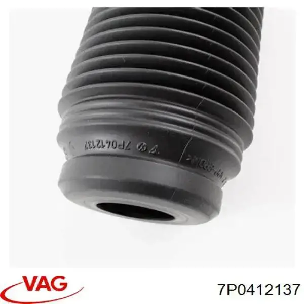 7P0412137 VAG Bota de proteção de amortecedor dianteiro