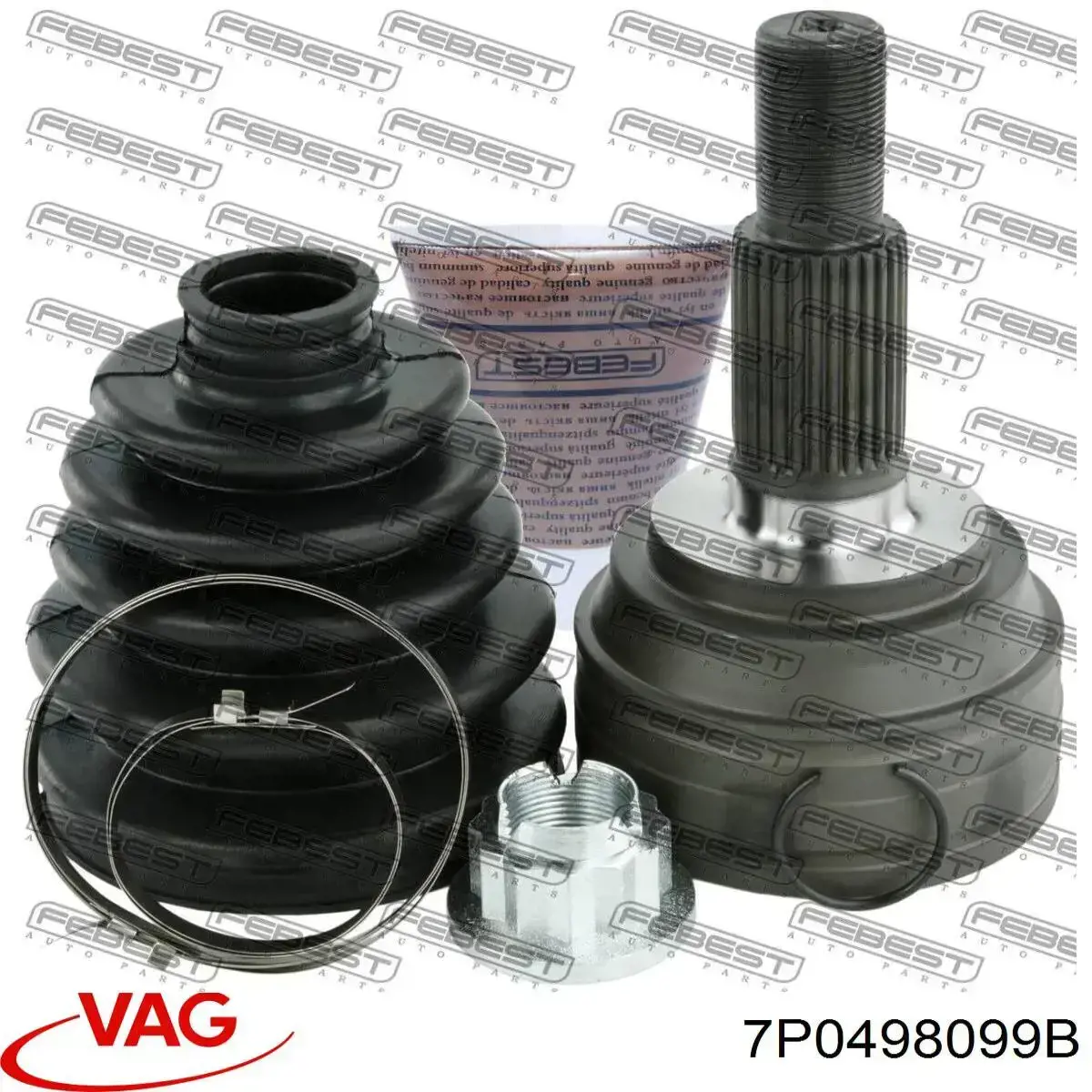 Junta homocinética externa dianteira GKN-Spidan 36107 preço, a partir de 70,52 USD