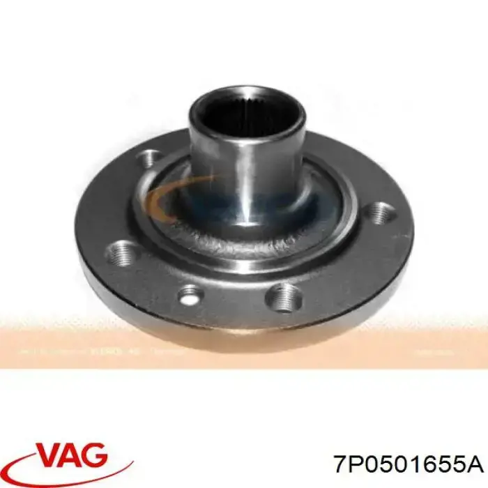 Compre 7P0501655A VAG Cubo traseiro