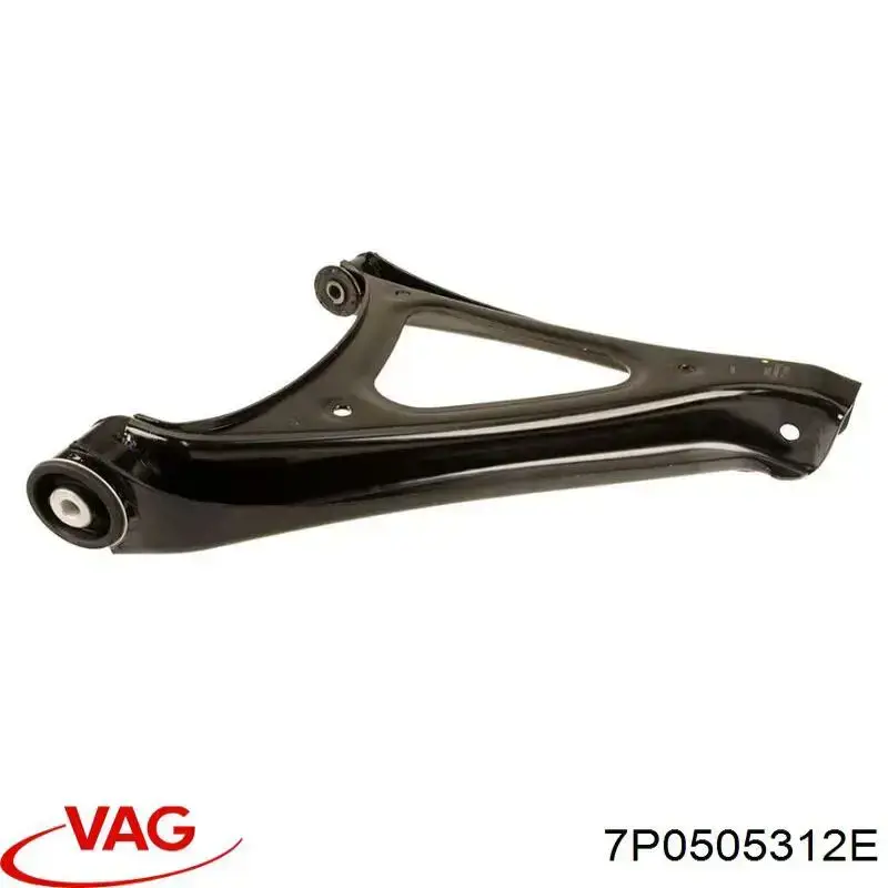 95831104200 VAG Braço oscilante inferior direito de suspensão traseira