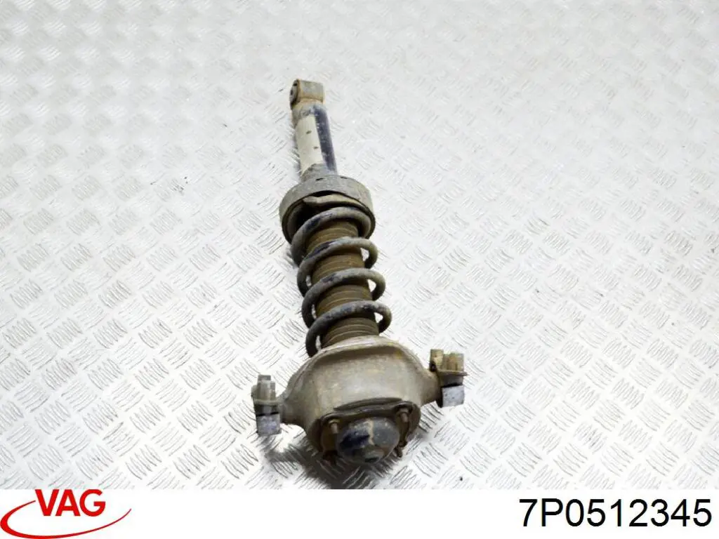 Compre 7P0512301D VAG Suporte de amortecedor traseiro esquerdo
