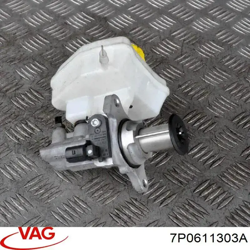 Tanque de cilindro mestre do freio (de fluido de freio) para Volkswagen Touareg II 7P5, 7P6