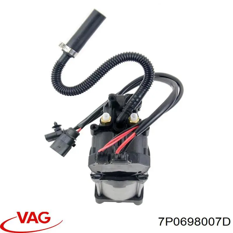 Compressor de bombeio pneumático (de amortecedores) VAG 7P0698007D preço, a partir de 597,55 USD