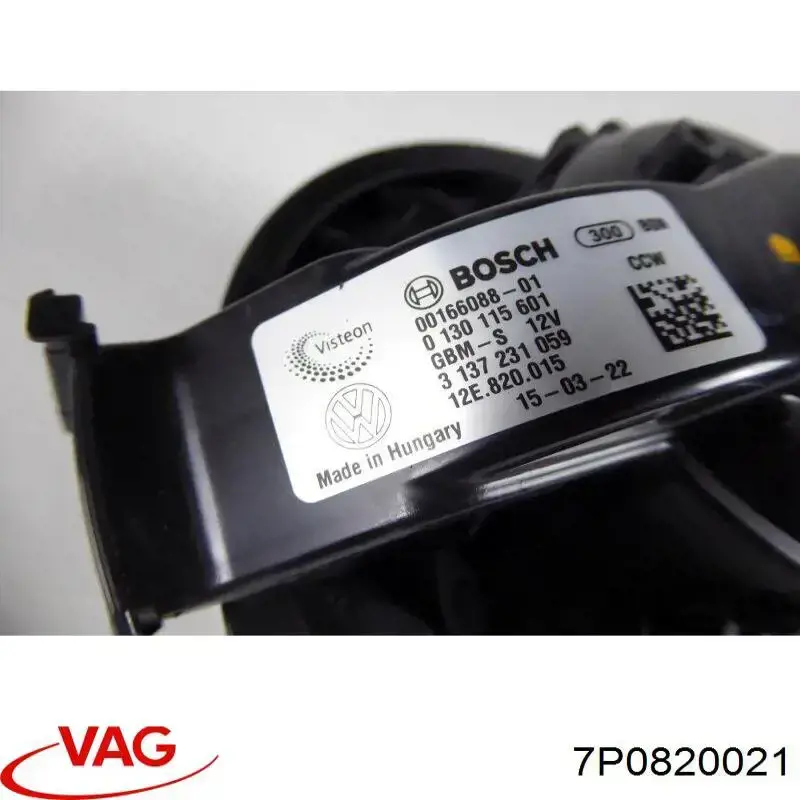 Compre AB258000S VAG Motor de ventilador de forno (de aquecedor de salão)