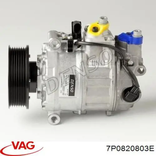 7P0820803E VAG Compressor de aparelho de ar condicionado