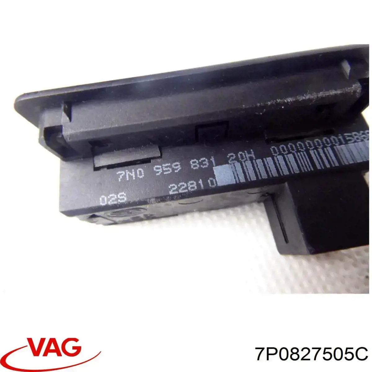 Fecho de tampa de porta-malas (de 3ª/5ª porta traseira) VAG 7P0827505C preço, a partir de 219,63 USD